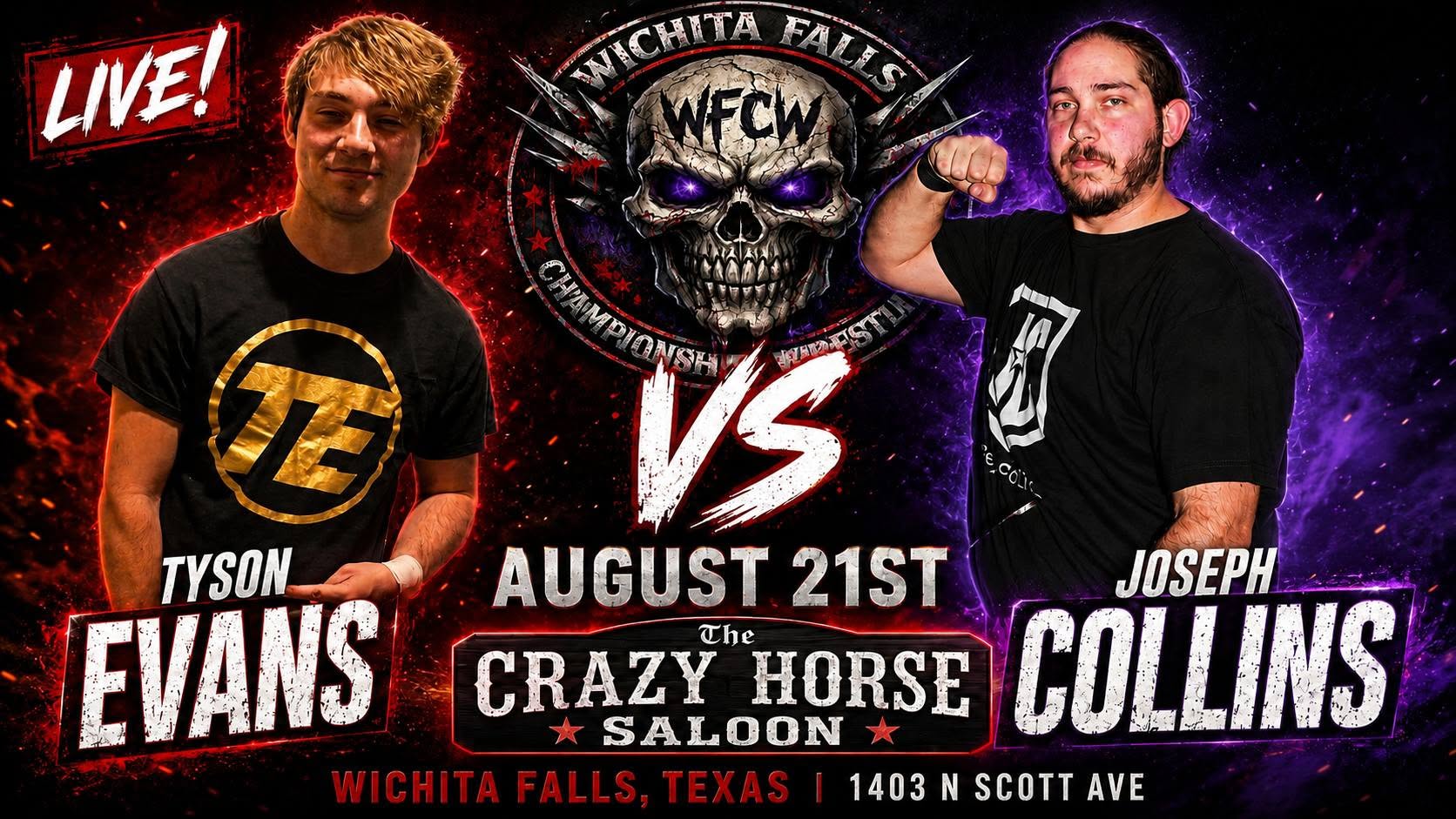 WFCW wrestlers in the ring at a previous Hell's Heatwave event