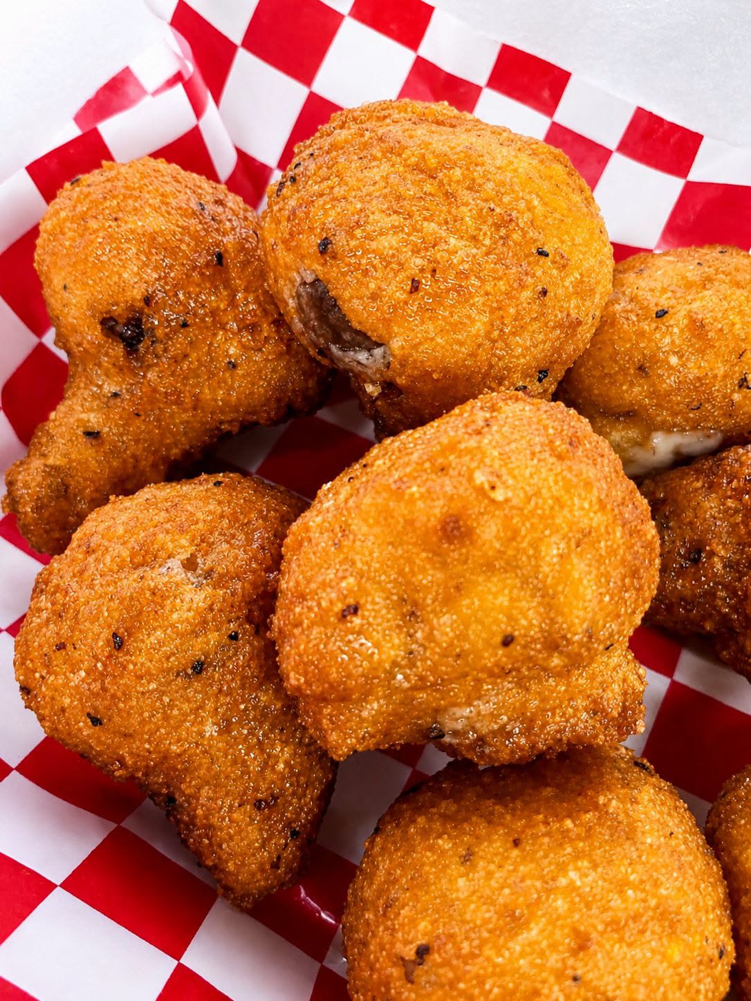 Fried Mushrooms appetizer from the Crazy Horse Saloon Back Bar & Kitchen